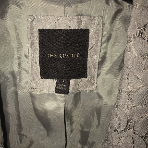 Taupe Lace Jacket - Picture 3 of 4